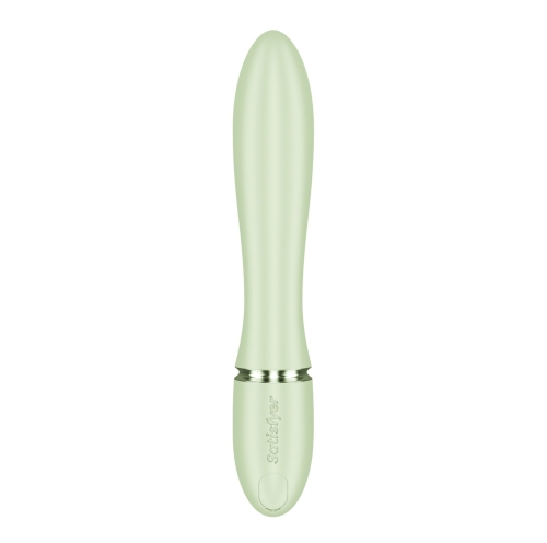 Вибратор-кролик с жемчужным массажем салатовый Satisfyer Pearl Bunny 2 Light Green - 5