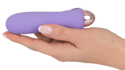Віброкуль для клітора фіолетового кольору Soft Silicone Cuties Mini Vibrator - 3