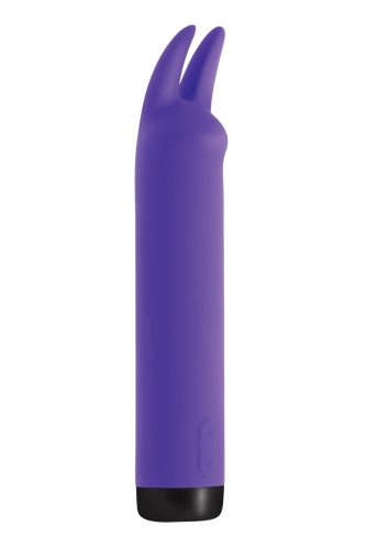 Вибратор с двумя отростками для сосков и клитора фиолетовый S Pleasures Bullets Amethyst - 1