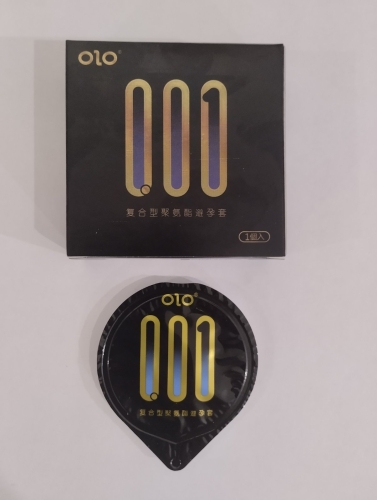 Презервативы с повышенной теплопроводностью полиуретановые OLO 001 1 штуки - 1