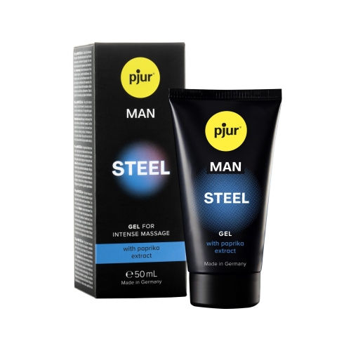 Гель для пениса массажный pjur MAN Steel Gel 50 ml - 4