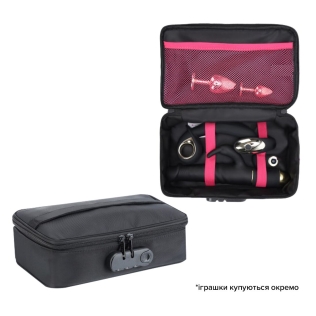 Сумка для секс іграшок чорного кольору Dorcel DISCREET BOX