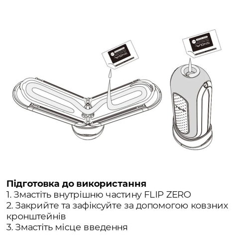 Мастурбатор раскладной бело прозрачного цвета Tenga Flip Zero GRAVITY - 7