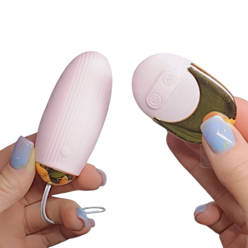 Виброяйцо с пультом дистанционного управления цвет розовый Cottelli Collection Secret egg - 4