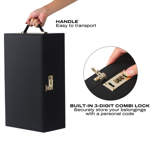 Кейс для игрушек черного цвета Dorcel Le Coffret Prestige Edition - 5