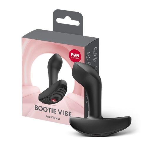 Анальная вибропробка черная Fun Factory Bootie Vibe - 8