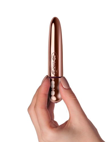 Набір вишуканих вібраторів для клітора і точки G Rocks Off Rose Gold - 7
