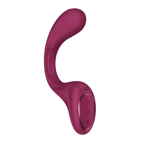 Вагінально-кліторальний вібратор із 2 моторами червоного кольору Satisfyer G for Goddess 2 - 2