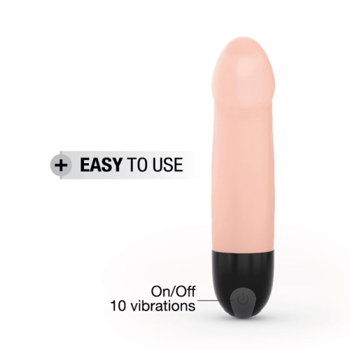 Вибратор реалистичный для точки G телесного цвета Dorcel - 3