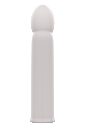 Вибратор вагинальный и для точки G серого цвета Dream Toys Nude Aulora - 3