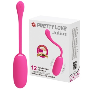Віброяйце PrettyLove Julius Фуксія