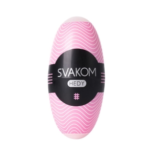 Яйцо мастурбатор розовое SVAKOM HEDY