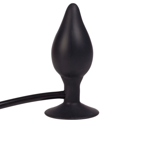 Анальная пробка с накачкой черного цвета California еxotic novelties Colt Large Pumper Plug - 7