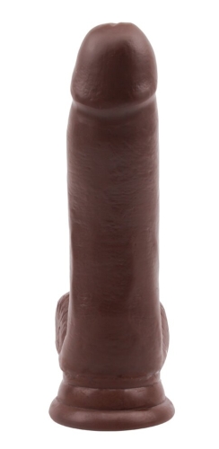 Фаллос на присоске реалистичный коричневый CHISA Sex Lure Brown - 3