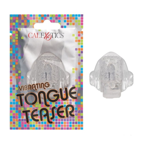 Вибратор на язык для оральных ласк прозрачного цвета California Exotic Novelties - 1