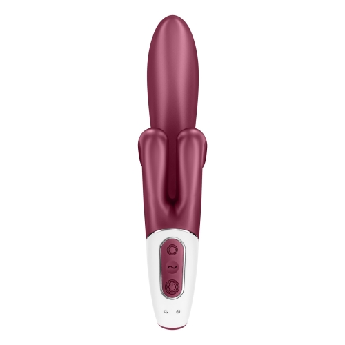 Вібратор із відростком для клітора червоного кольору Satisfyer Touch Me - 6