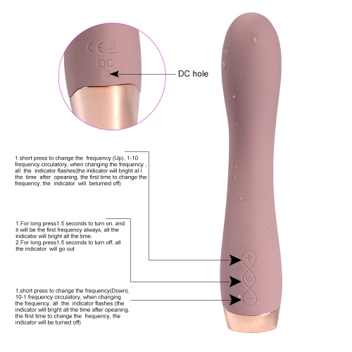 Вібратор для стимуляції точки джі Xise Magic Wand - 5