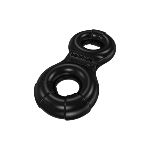 Ерекційне віброкільце на член та мошонку чорне Bathmate Vibe Ring Eight - 2