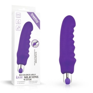 Міні вібратор хвильовий силіконовий Lovetoy IJOY