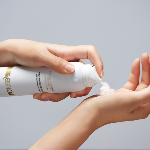 Масажна пінка з ароматом-афродизіаком Fizzy massage foam 150 мл YESforLOV - 2