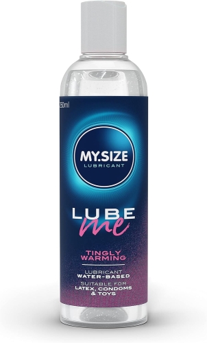Розігрівач лубрикант на водній основі My Size Lube Me Tightly Warming 250 мл - 1