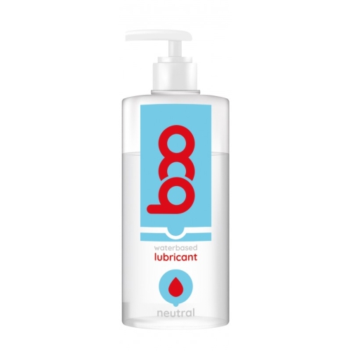 Лубрикант із зволожуючим та пом'якшуючим ефектом на водній основі Boo Waterbased Lubricant Neutral 500мл - 1