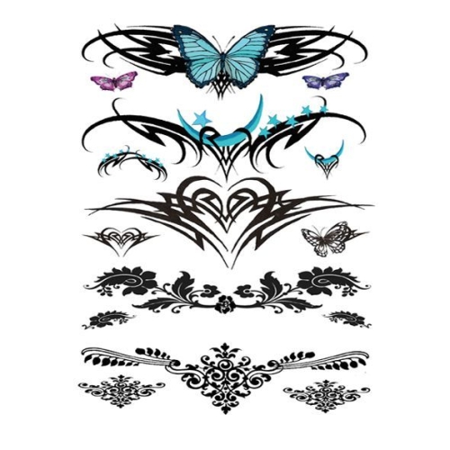 Тимчасове тату Tattoo Set-Sexy Lower Back - 3