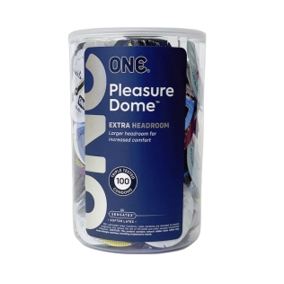 Презерватив із розширеною головкою ONE Pleasure Dome 100 штук