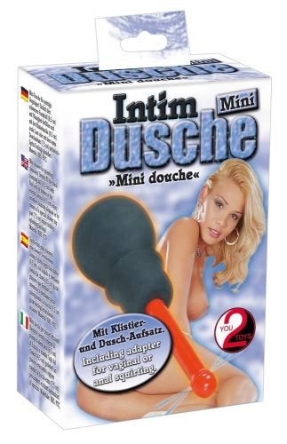 Анальный душ с тремя насадками красный You2Toys CN MIni Intimate - 7