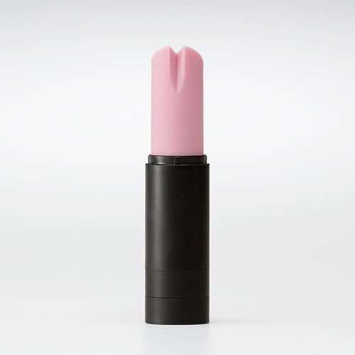 Міні-вібратор у формі губної помади IROHA STICK Black - 4