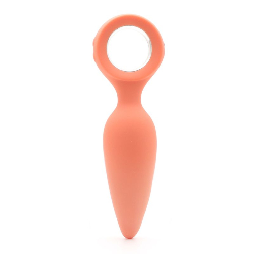 Анальная вибропробка KissToy Orville Orange - 2