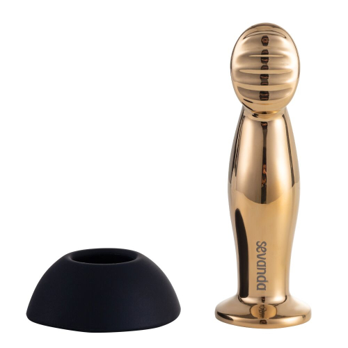 Вібромасажер простати золотистого кольору Lockink Sevanda Eros Vibrating - 6
