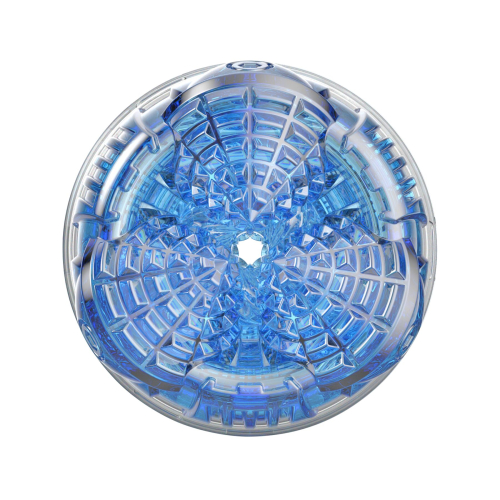 Мастурбатор анус блакитного кольору Fleshlight Turbo Core Blue Ice - 6