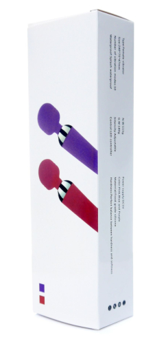 Вібромасажер пульсатор Ванд фіолетового кольору BOSS of TOYS Massager Power Wand - 8