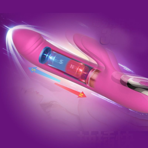Вібратор-пульсатор силіконовий зі стимуляцією клітора Leten Automatical Thrusting Vibrator з підігрівом 10 режимів - 7