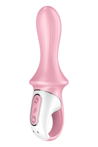 Анальный вибратор розового цвета Satisfyer Air Pump Booty 5+ - 3