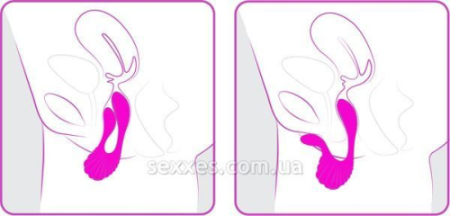 Двойной вибратор с пультом управления Adrien Lastic Couple Secrets Mini - 2