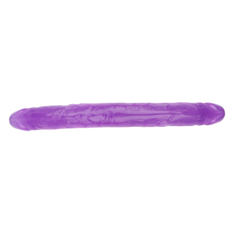Фаллоимитатор двухсторонний фиолетовый Chisa 12.8 Inch Dildo - 3