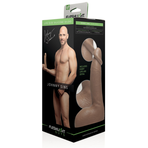 Фаллоимитатор реалистичный со слепка актера Fleshjack Boys: Johnny Sins Dildo - 2