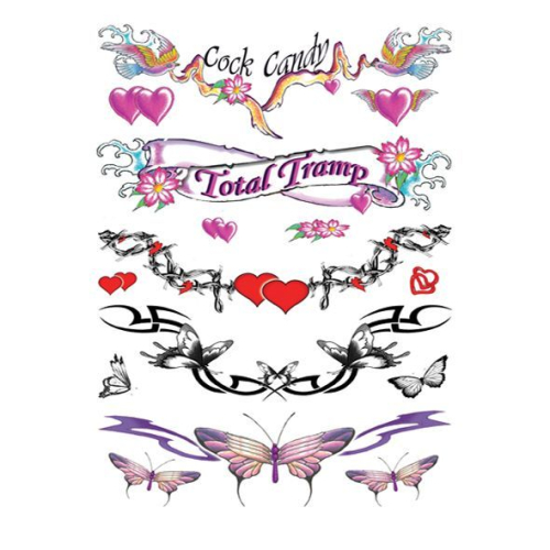 Тимчасове тату Tattoo Set-Sexy Lower Back - 2