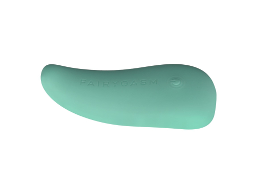 Клиторальный стимулятор зеленого цвета FairyGasm ThrillLeaf - 4