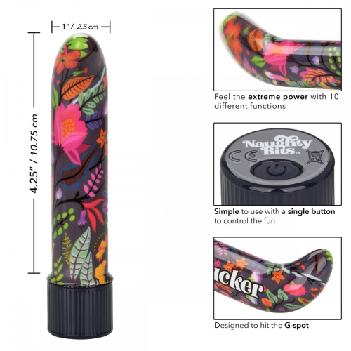 Вібратор для точки G різнокольоровий California еxotic novelties LilFucker Mini G Spot Vibrator - 2
