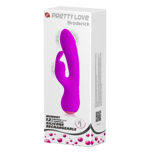 Вібратор зі стимуляцією клітора LYBAILE PrettyLove Broderick - 12