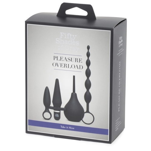 Набор анальных игрушек для пары Pleasure Overload: Take it Slow 2019 4 предмета Fifty Shades of Grey - 6