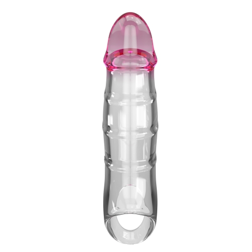 Насадка-презерватив на член прозора Lybaile PRETTY LOVE Damell Penis Sleeve - 4