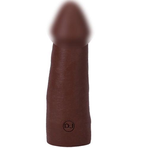 Фаллоимитатор реалистичный на присоске коричневый Doc Johnson The Realistic Cock ULTRASKYN - 5 Inch Chocolate - 1