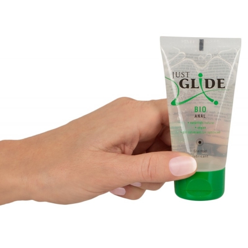 Анальный лубрикант на водной основе Just Glide Bio Anal 50мл - 3