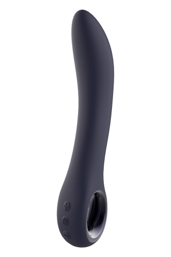 Вибратор Гибкий вагинальный и для точки G синего цвета Dream Toys Glam Flexible - 1