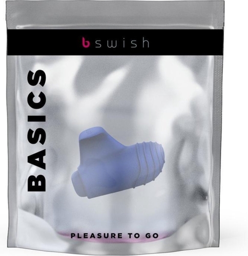 Мини-вибратор на палец синий Blush B Swish Bteased Basic Finger - 3