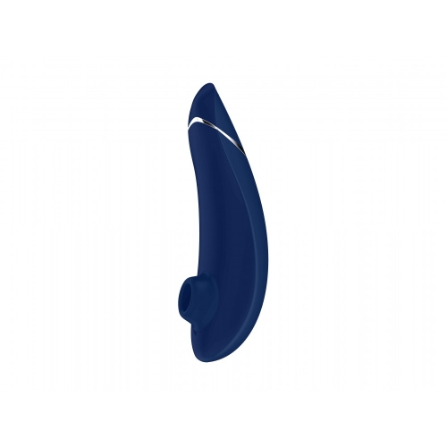 Безконтактний стимулятор клітора чорничний Womanizer Premium - 5